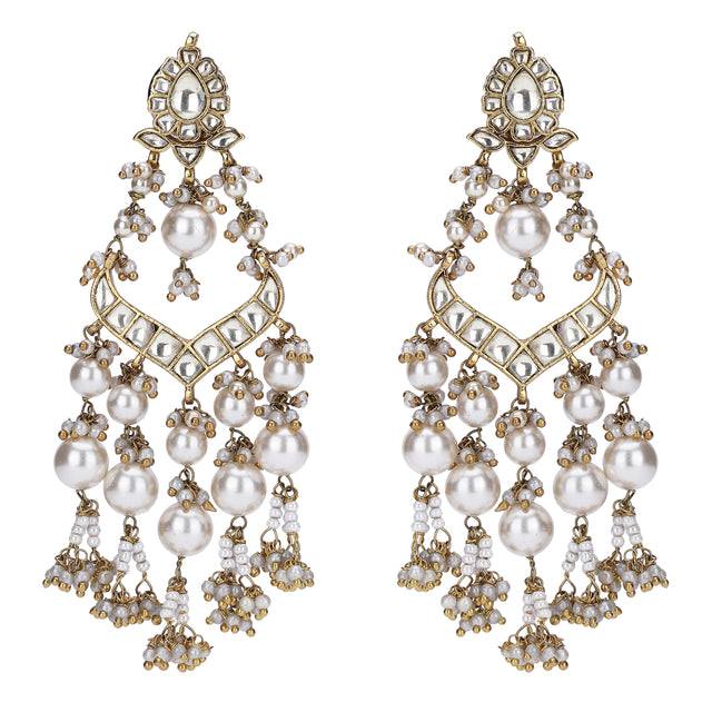 22k Gold Plated Divyam Myara Earring