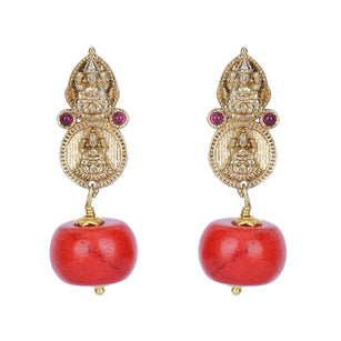 22k Gold Plated Nyra Ziva Earring