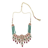 22k Gold Plated Divyam Devika Necklace Set