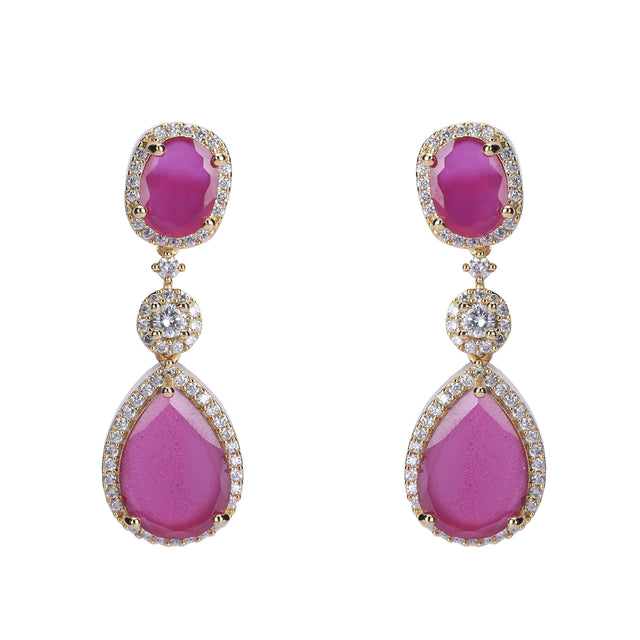22k Gold Plated Zivara Vyomi Necklace Set