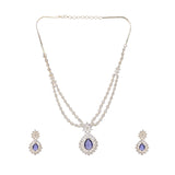 22k Gold Plated Zivara Neelaya Necklace Set