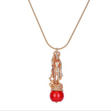 22k Gold Plated Ishvara Dhyan Pendant