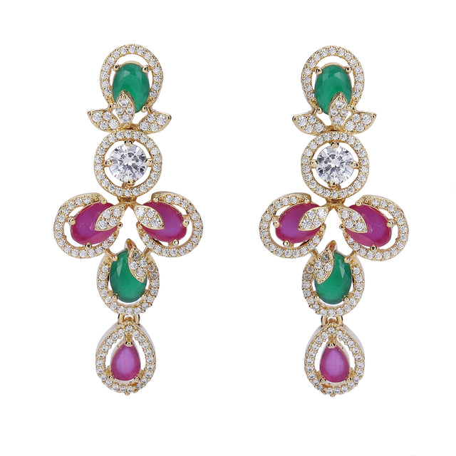 22k Gold Plated Zivara Varnika Necklace Set
