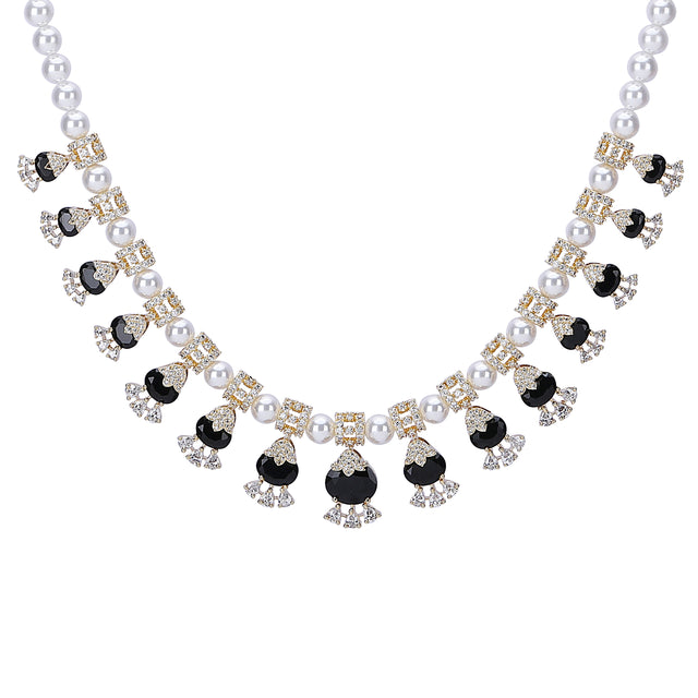 22k Gold Plated Zivara Kavira Necklace Set