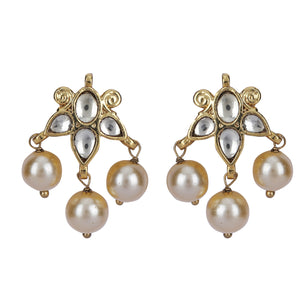 22k Gold Plated Nyra Quenby Earring