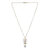 22k Gold Plated Nyra Yashita Pendant Set