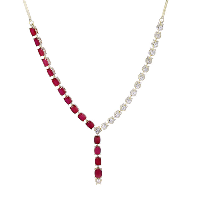 22k Gold Plated Zivara Vireya Necklace Set