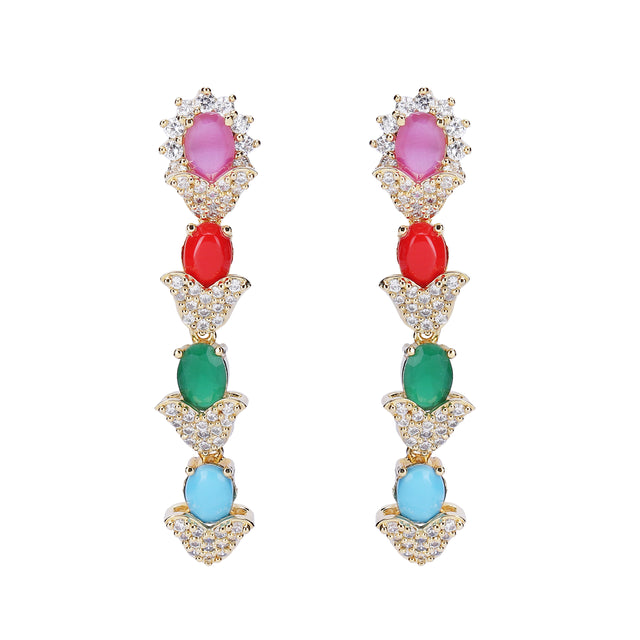 22k Gold Plated Zivara Rimaya Necklace Set