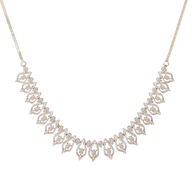 22k Gold Plated Zivara Iravya Necklace Set
