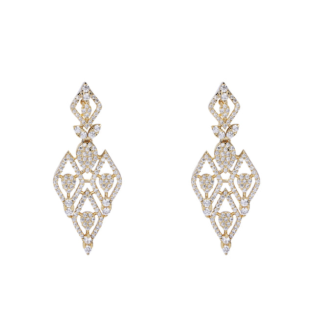 22k Gold Plated Zivara Iravya Necklace Set