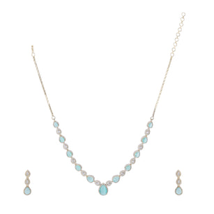 22k Gold Plated Zivara Aureya Necklace Set