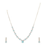 22k Gold Plated Zivara Aureya Necklace Set