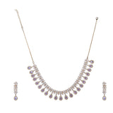 22k Gold Plated Zivara Kanira Necklace Set