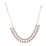 22k Gold Plated Zivara Kanira Necklace Set