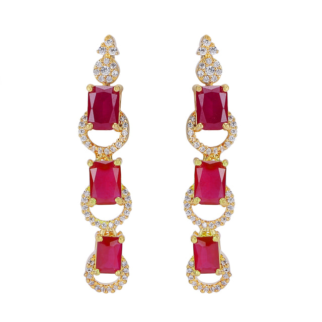 22k Gold Plated Zivara Vamika Necklace Set