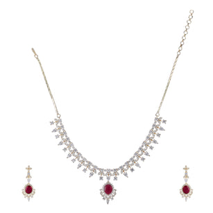 22k Gold Plated Zivara Virna Necklace Set