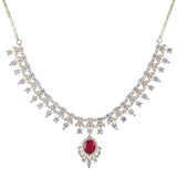 22k Gold Plated Zivara Virna Necklace Set