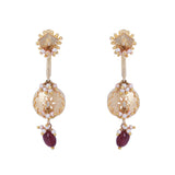 22k Gold Plated Nyra Hritika Pendant Set
