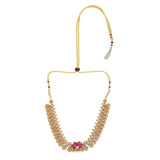 22k Gold Plated Nyra Zivana Necklace Set