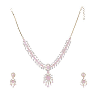 22k Gold Plated Zivara Zeyra Necklace Set