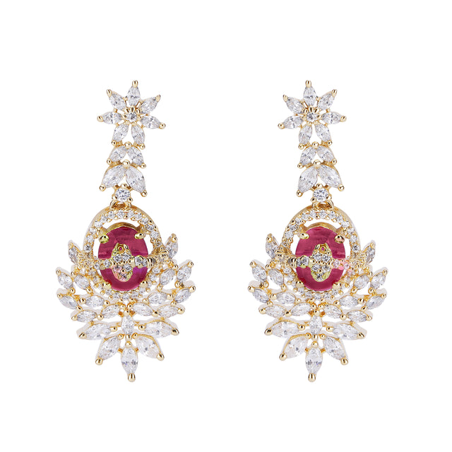 22k Gold Plated Zivara Zarya Necklace Set
