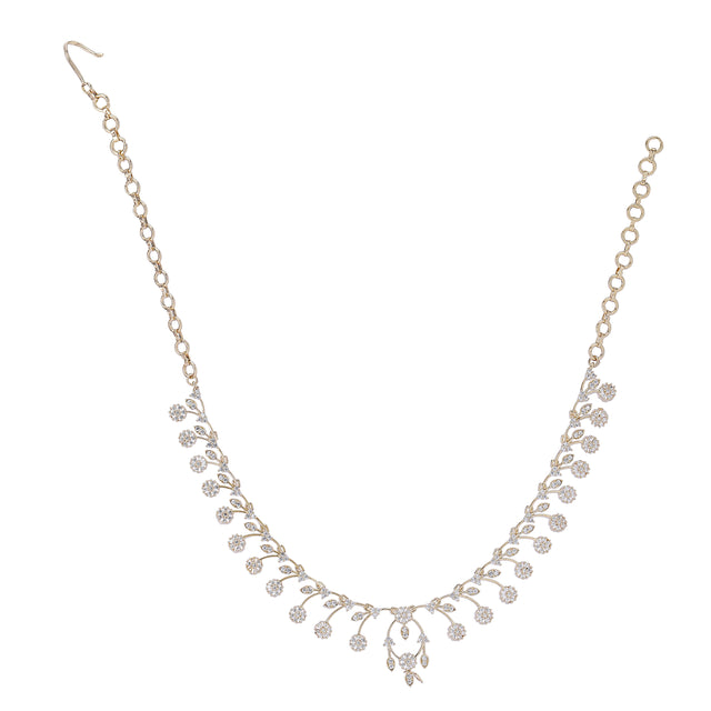 22k Gold Plated Zivara Kani Necklace Set