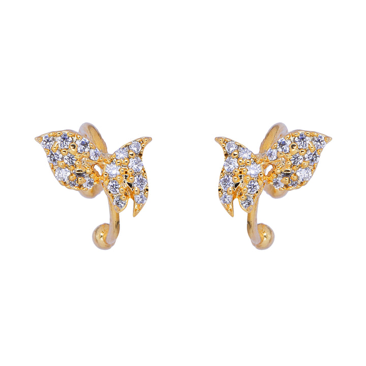 22k Gold Plated Jhilmil Vibe Earclips