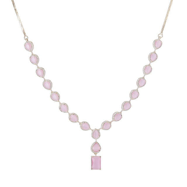 22k Gold Plated Zivara Aneira Necklace Set