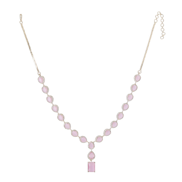 22k Gold Plated Zivara Aneira Necklace Set
