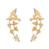 22k Gold Plated Jhilmil Echo Earclips