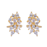 22k Gold Plated Jhilmil Nova Earclips
