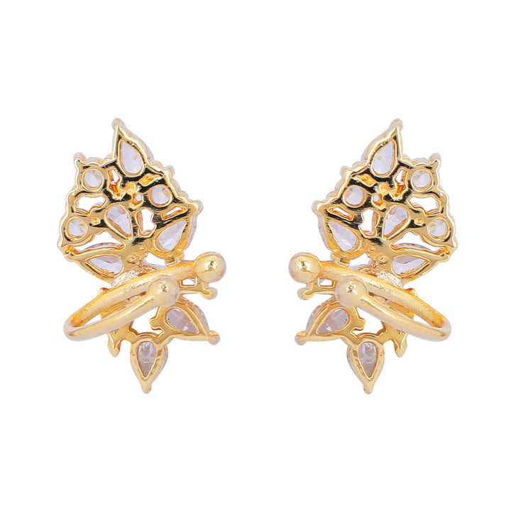 22k Gold Plated Jhilmil Nova Earclips