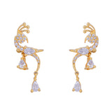 22k Gold Plated Jhilmil Halo Earclips