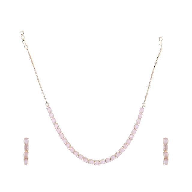 22k Gold Plated Zivara Zareen Necklace Set