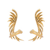 22k Gold Plated Jhilmil Zara Earclips
