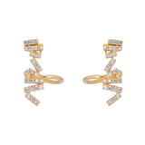 22k Gold Plated Jhilmil Flora Earclips