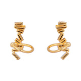 22k Gold Plated Jhilmil Flora Earclips