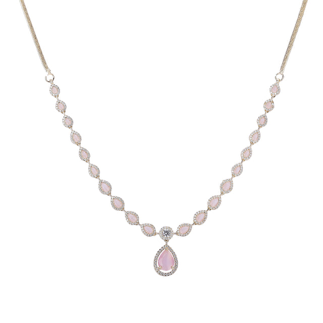 22k Gold Plated Zivara Elariz Necklace Set