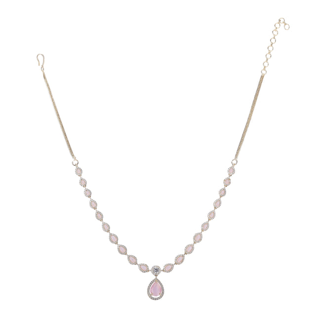 22k Gold Plated Zivara Elariz Necklace Set