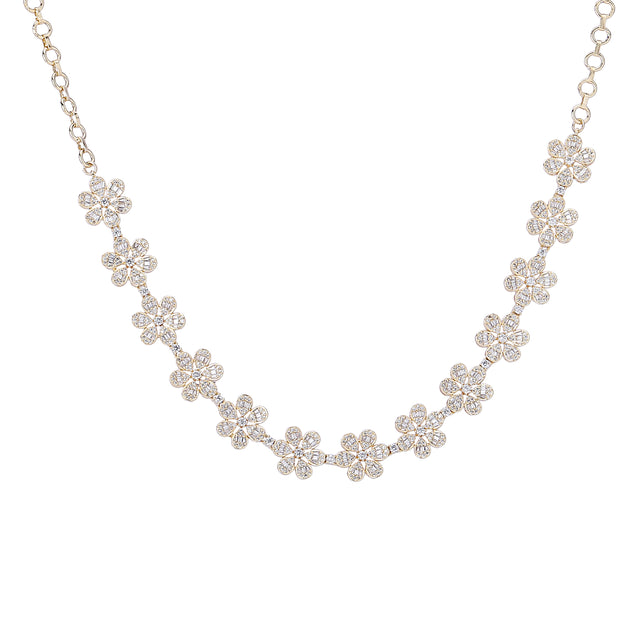 22k Gold Plated Zivara Vanya Necklace Set