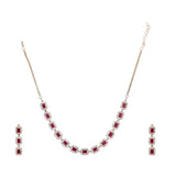 22k Gold Plated Zivara Ravaya Necklace Set