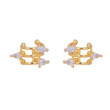 22k Gold Plated Jhilmil Luxe Earclips
