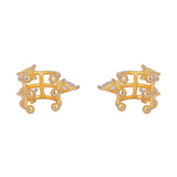 22k Gold Plated Jhilmil Luxe Earclips