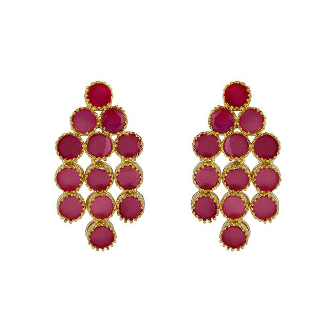 22k Gold Plated Zivara Ruhani Necklace Set