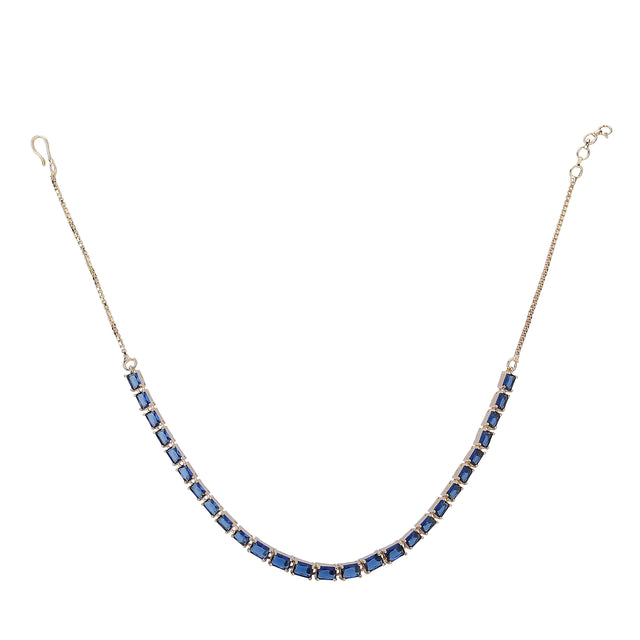 22k Gold Plated Zivara Neelraaj Necklace Set