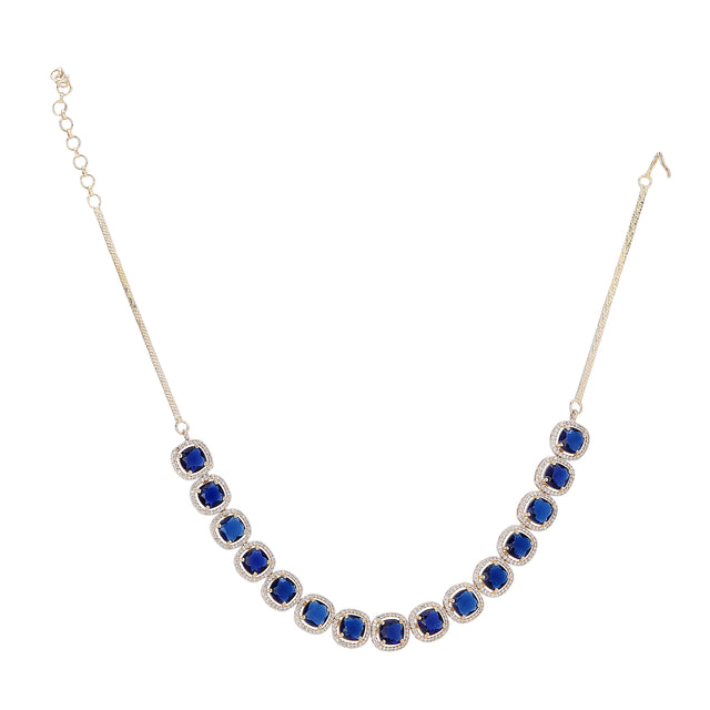 22k Gold Plated Zivara Indrani Necklace Set