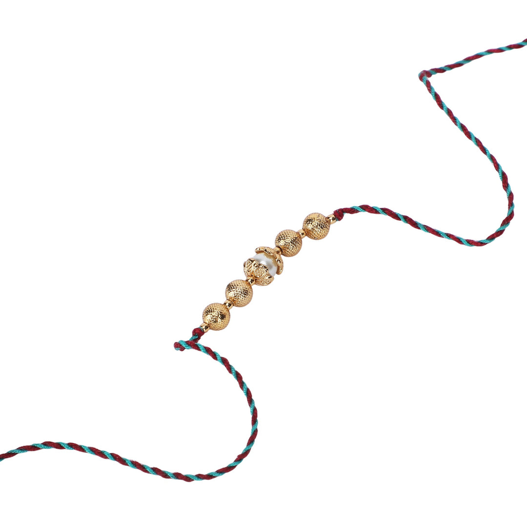 22k Gold Plated Rakhi Chakra Rakhi