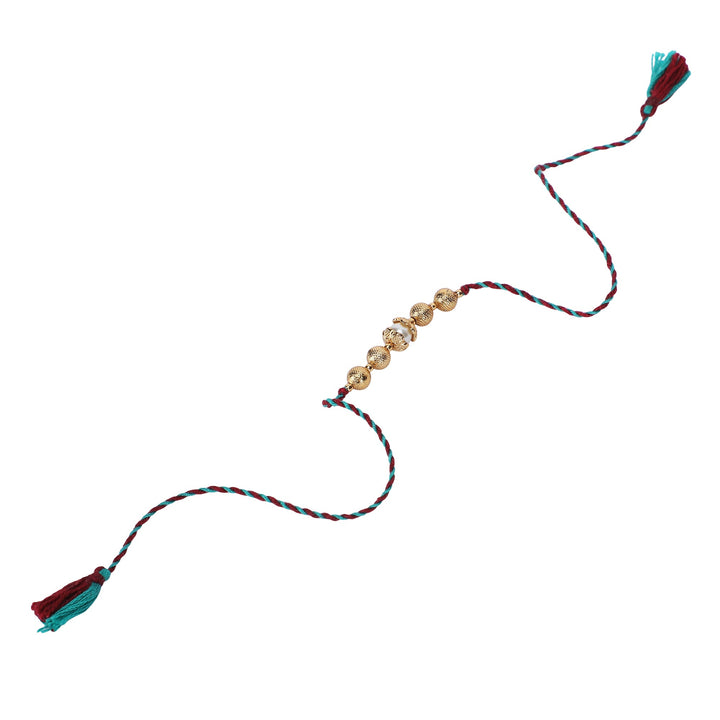 22k Gold Plated Rakhi Chakra Rakhi
