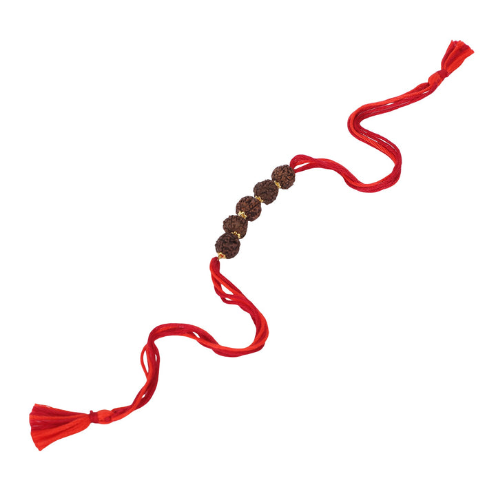 22k Gold Plated Rakhi Manimala Rakhi