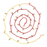 22k Gold Plated Rakhi Mandala Rakhi